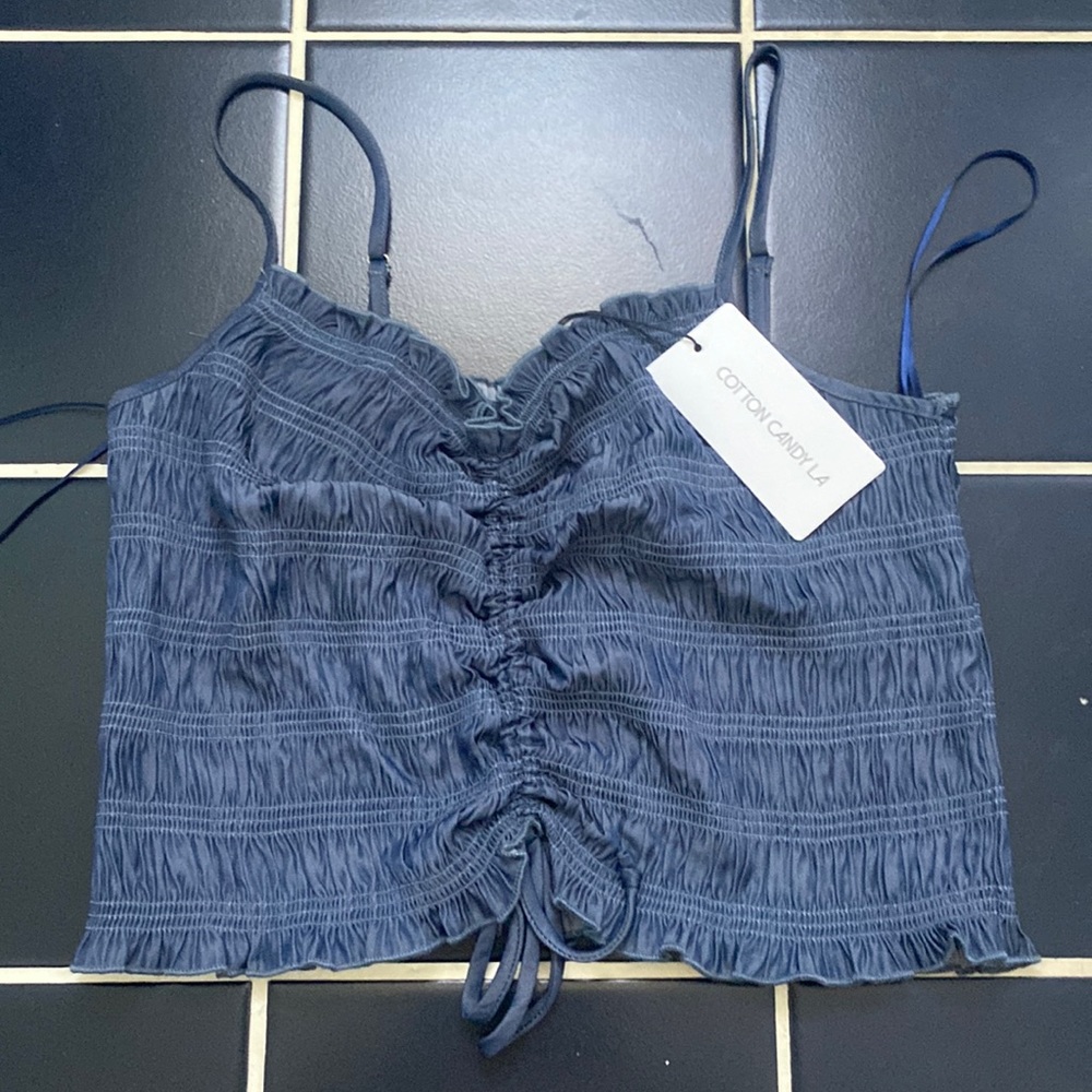 NWT Cotton Candy LA Going Out Top